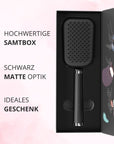 Selbstreinigende Haarbürste