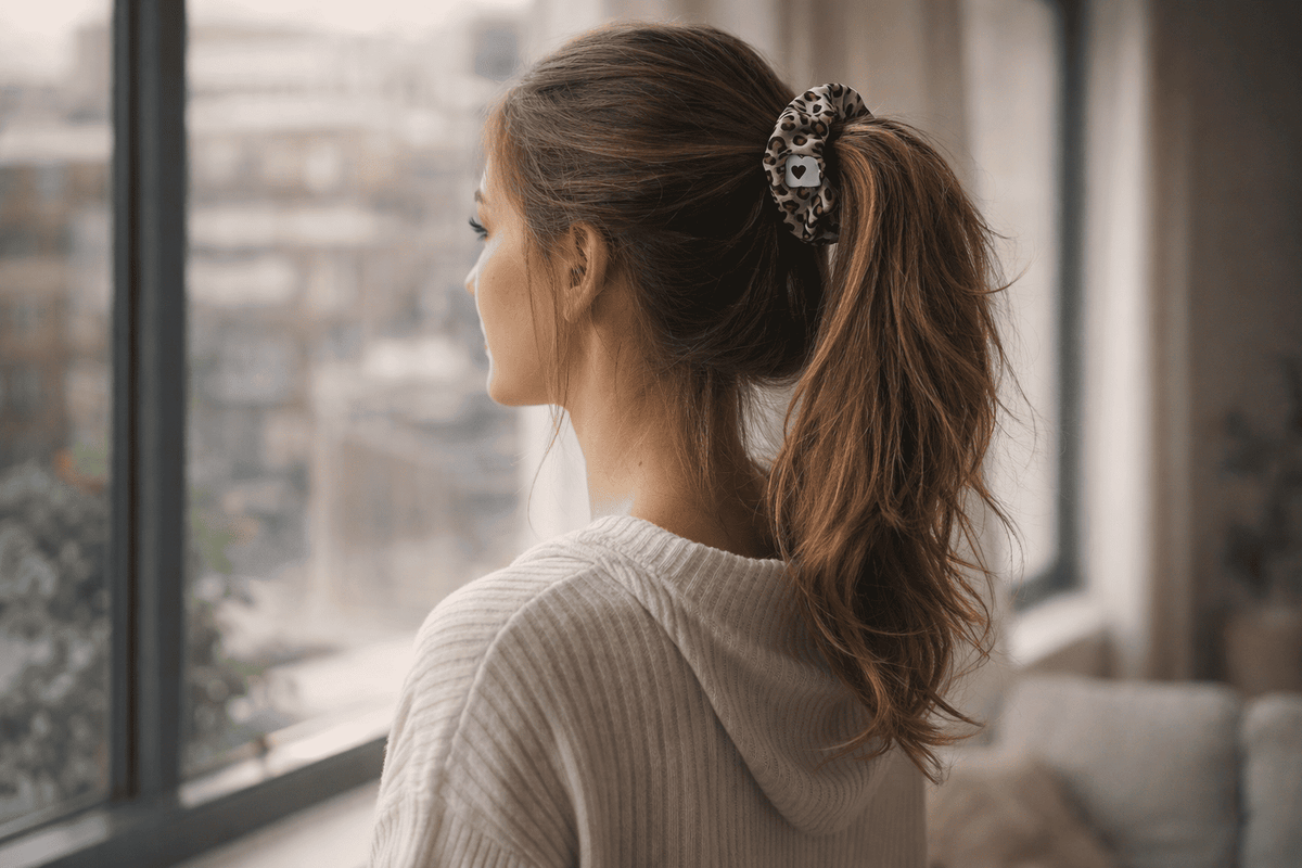 Frisuren mit Haargummis & Scrunchies: Inspiration und Tipps