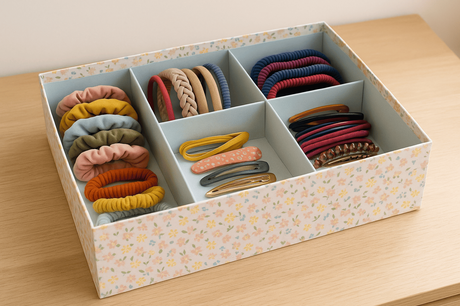 Die besten Tipps zur Aufbewahrung von Haargummis