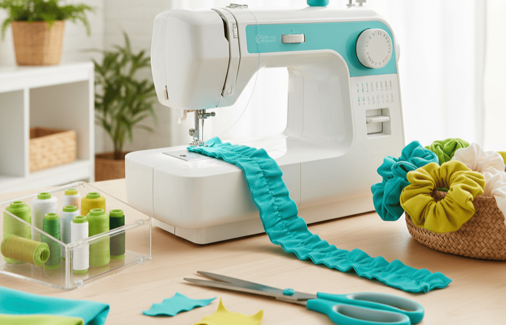 Scrunchies nähen: So einfach geht’s